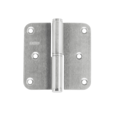 Paumelle HDD 76x76x2.5 rvs geborsteld Rechts