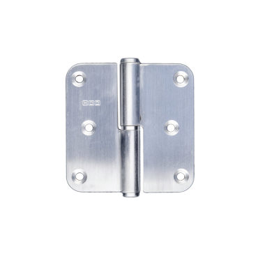 Paumelle HDD 80x80x2.5 mat chroom Rechts