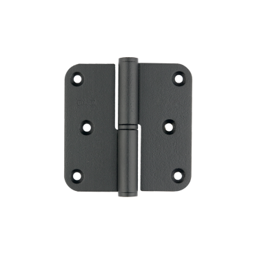 Paumelle HDD 80x80x2.5 mat zwart Rechts