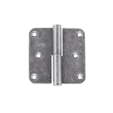 Paumelle HDD 80x80x2.5 antiek zilver Links