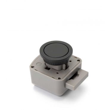 Drukknop-set R-Evolution Rond - Matzwart - Buitenwerks Ø31,8mm - Plaatdikte: 10,5-19,5mm - 56549.0223