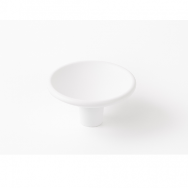 Meubelknop rond Disc - Ø50mm - Hoogte: 27mm - Wit