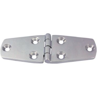  Staartscharnier 76x38 x4,0mm Rvs 316