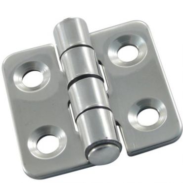 Luikscharnier knoop boven 38x38x2MM RVS 316
