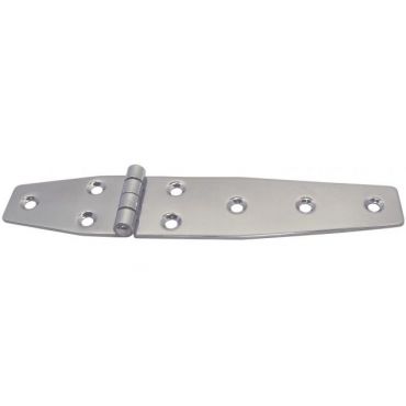 Staartscharnier 180x38x2,0mm L 160mm Rvs 304