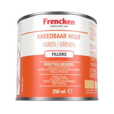 Frencken Kneedbaar hout - 250 ml - Vuren/Grenen