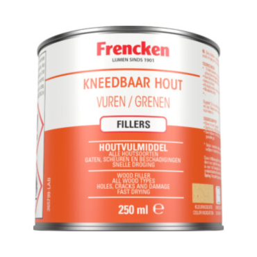Frencken Kneedbaar hout - 250 ml - Licht Eiken