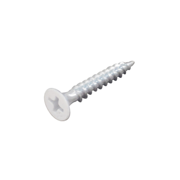 HDD schroef voor paumelle 4x25mm wit