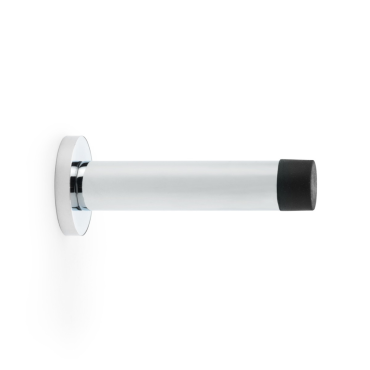 Deurstopper op rozet - Chroom gepolijst  - Wandmontage - AW616PC