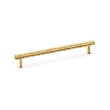 Meubelgreep Knurled 'Crispin' - PVD Mat messing - 262x39x224mm - AW809-224-SBPVD