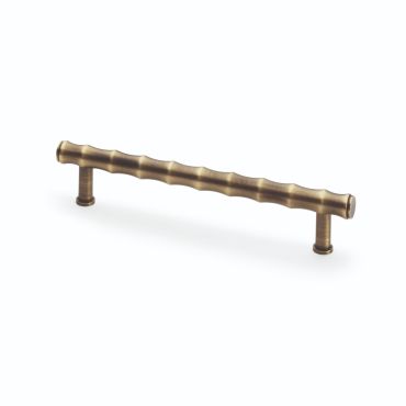 Meubelgreep Bamboo 'Crispin' - Antiek messing - 198x38x160mm - AW809B-160-AB
