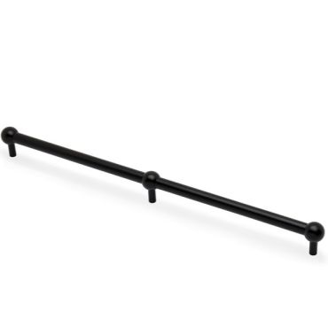 Meubelgreep Plain Caesar Zwart 473x25x448mm AW856-160-AB