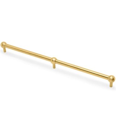 Meubelgreep Plain Caesar- PVD Mat messing - 473x25x224/448mm AW856-448-SBPVD