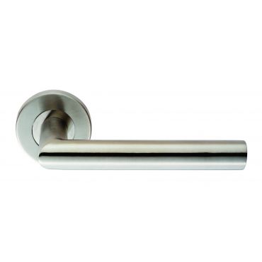 Deurkruk Treviri - Rvs geborsteld - Rozet ø52mm - CSL1192SSS