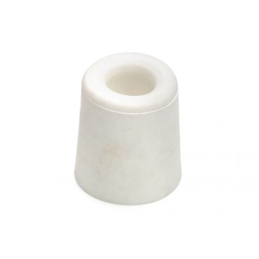 Deurbuffer Ø40x73mm Wit Rubber