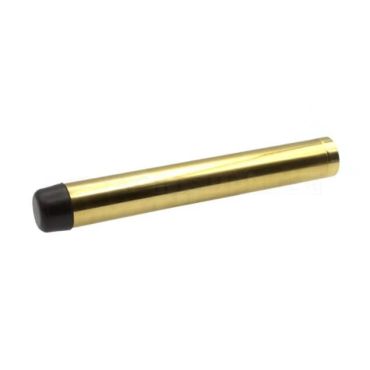 Deurstopper 115,5mm Messing gepolijst , voor wandbevestiging , diameter 16mm - AA122 PB
