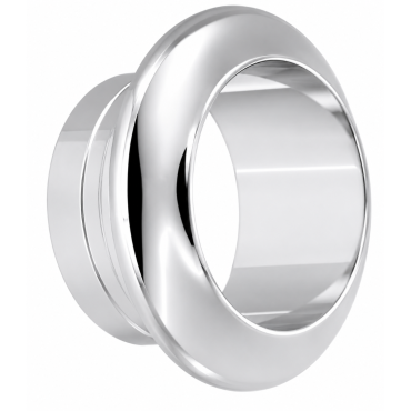 Inboorring Mini Messing Gepolijst Chroom Plaatdikte 16mm inboormaat: 20mm