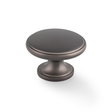 Meubelknop 'Cambridge' - Antraciet - Ø38mm - Hoogte 26mm - AW849-38-DBZ