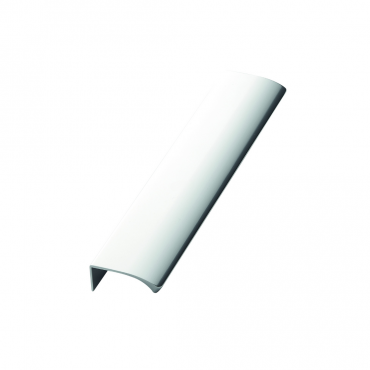 Profielgreep recht - 200mm - HOH 2x80mm - Wit