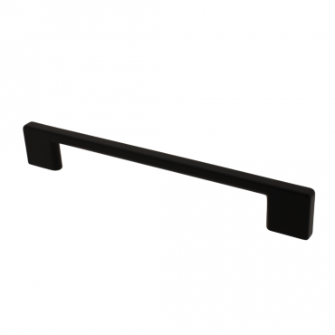 Handgreep Mat Zwart - Lengte: 130mm - Hart op hart: 96mm