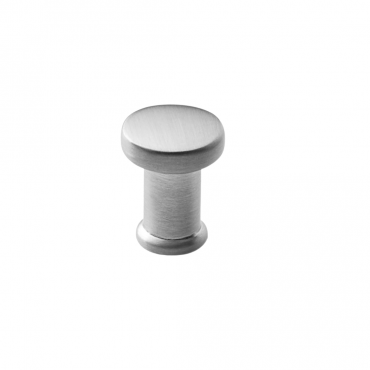 Meubelknop rond Gate - Ø18mm - Hoogte: 22mm - RVS Look
