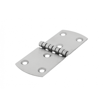 Luikscharnier Rvs 304 100x40mm Dikte: 1,5mm knoop boven