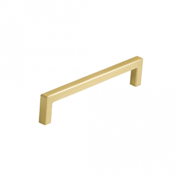 Meubelgreep Recht - 328,5x8,5x320mm - Mat messing