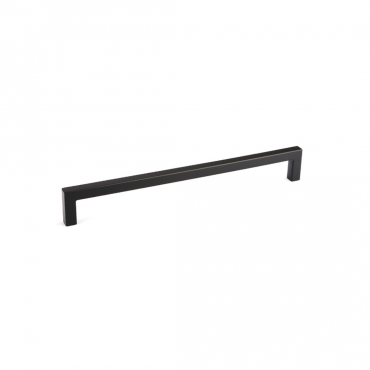 Meubelgreep Recht - 168,5x8,5x160mm - Mat zwart