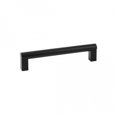 Vierkante meubelgreep hout/metaal - 1007x16x496/992mm - Mat zwart