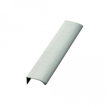 Profielgreep recht - 350mm - HOH 2x160mm - RVS Look