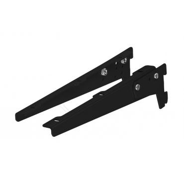 Schapdrager verstelbaar Zwart Staal 250 mm