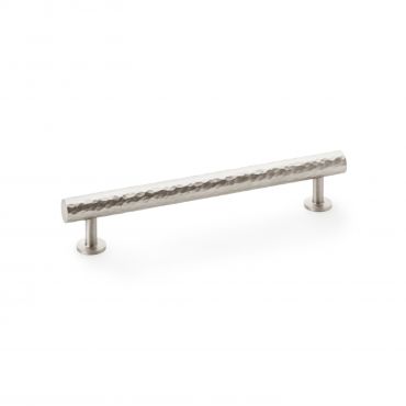 Meubelgreep Hammered 'Leila' - Mat nikkel - 196x35x160mm - AW817-160-SN