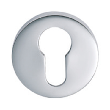 PC-rozet Napels rond Ø48mm - Mat chroom