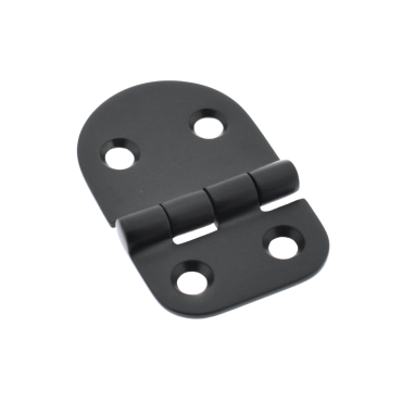 Luikscharnier - 60x38mm - Knoop Boven - Rvs 316 - PVD Mat Zwart
