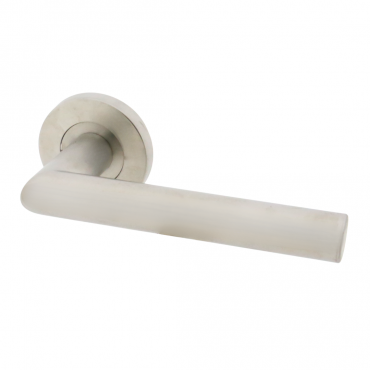 Deurklink Treviri - RVS geborsteld - Op rond rozet Ø52mm - CSL1192SSS