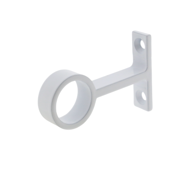 Kastroedehouder Plafond bevestiging Wit - Ø19mm