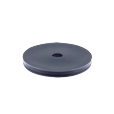 Basis voor Meubelglijder QuickClick - Ø22,5mm - Zwart - Schroefmontage