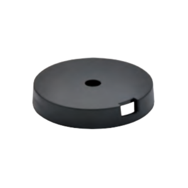 Basis voor Meubelglijder DUO QuickClick - Ø20mm - Zwart - Schroefmontage