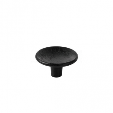 Houten Meubelknop rond Disc - Ø50mm - Hoogte: 27mm - Zwart