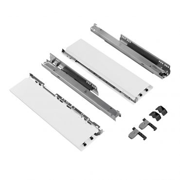Hettich AvanTech You zelfbouwlade - Hoogte 101mm - Lengte 270mm - Draagvermogen 40kg - Wit