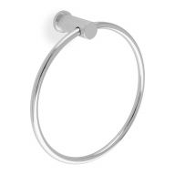 Handdoek houder Diamond Knurled 'Brunel' - Chroom gepolijst - AW451PC