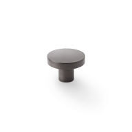 Meubelknop Plain 'Hanover' - Antraciet - &Oslash;38mm - Hoogte 28mm - AW821-38-DBZ
