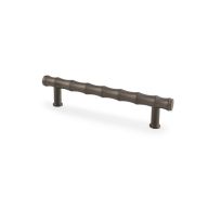Meubelgreep Bamboo 'Crispin' - PVD Antraciet - 156x38x128mm - AW809B-128-DBZPVD