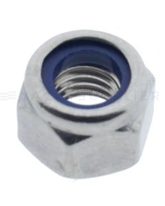 Zelfborgende moer M5 - RVS 316 (A4) - DIN 985 (100 stuks)