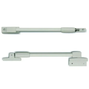 Telescopische raamuitzetter - 225-300mm - Staal/Wit