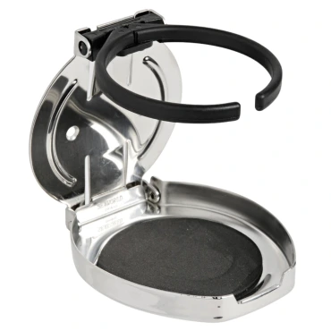 Bekerhouder vouwbaar RVS 107x91mm