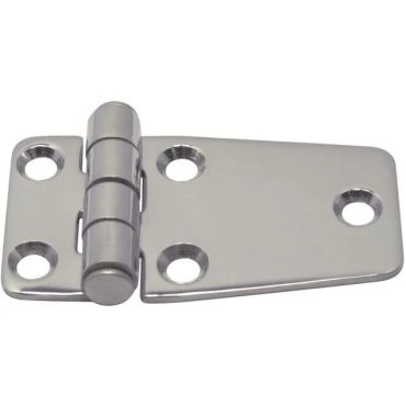 Staartscharnier 58x38x2,0mm L1 40mm Rvs 304