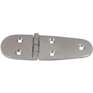 Staartscharnier 110x38x2,0mm L1 38mm Rvs 304