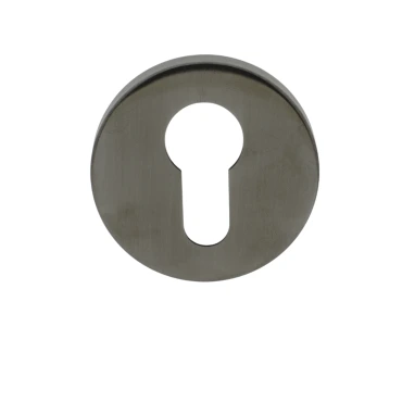 PC-rozet Rond Ø51mm - RVS Geborsteld