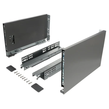 MXXL Zelfbouw lade - Hoogte 185mm - Lengte 350mm - Antraciet